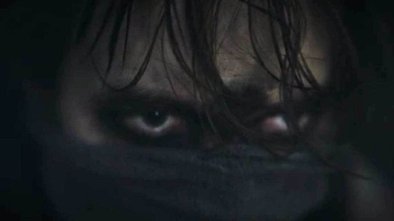 Batman's eyes