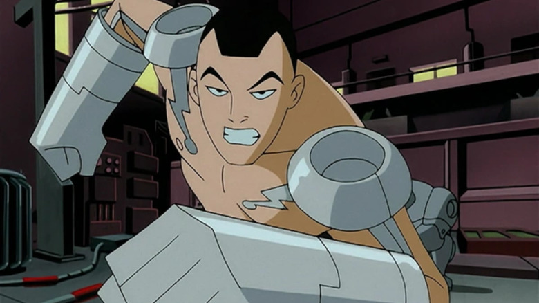 Knux charging forward in Batman Beyond