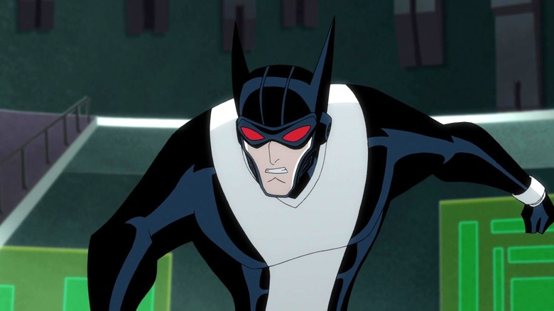 Batman dashing in Justice League: Gods and Monsters
