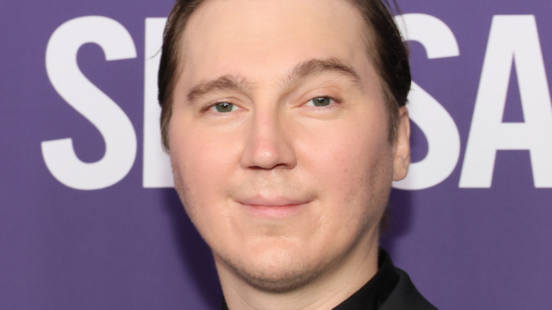 Paul Dano smirks