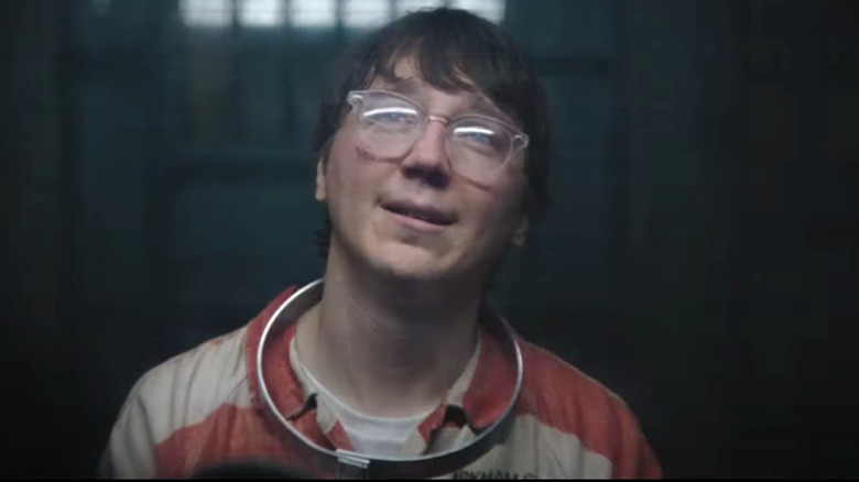 The Riddler looks pleased