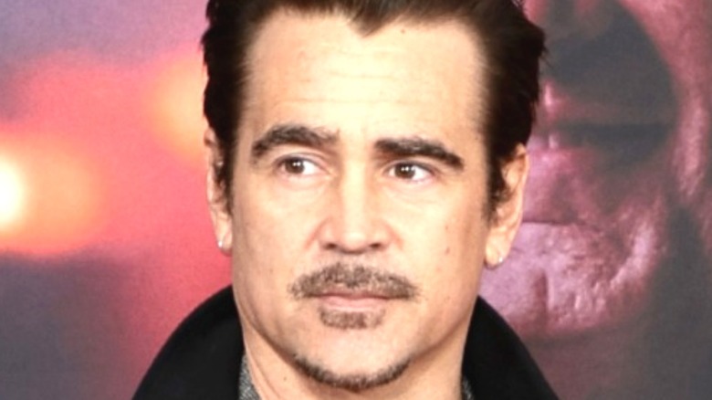 Actor Colin Farrell attending a premiere 