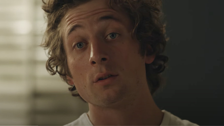 Jeremy Allen White wide eyed the Bear