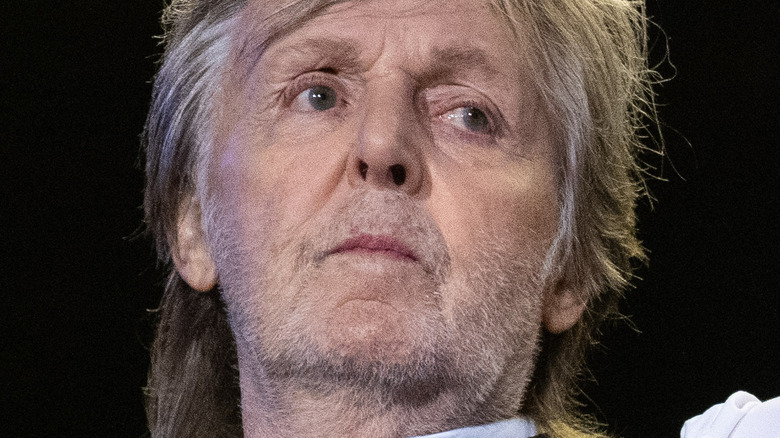 Paul McCartney in closeup 