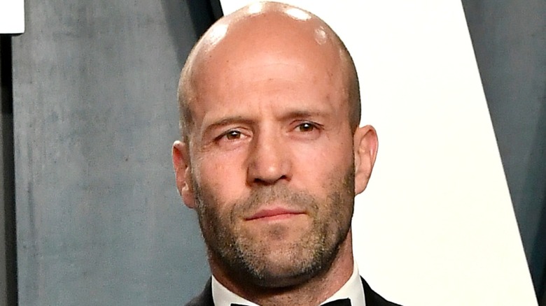 Jason Statham posing