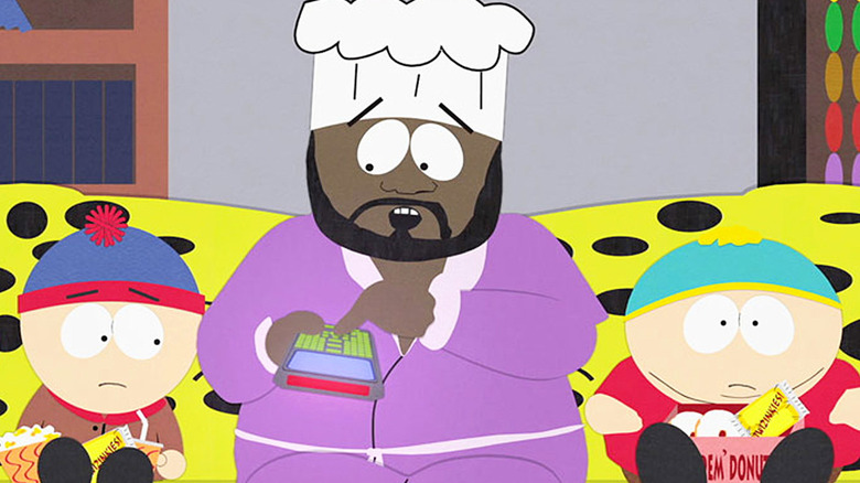 Isaac Hayes III voices Chef on South Park