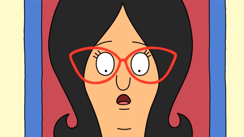 Linda Belcher surprised on Bob's Burgers