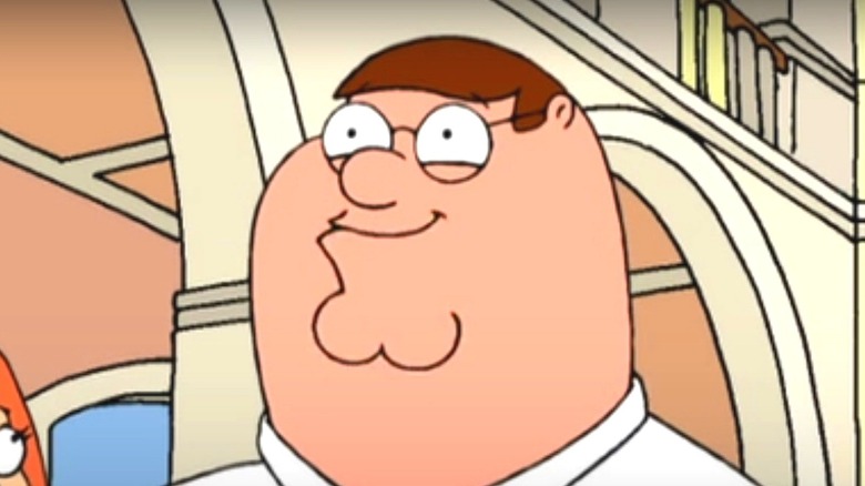 Peter Griffin smiling