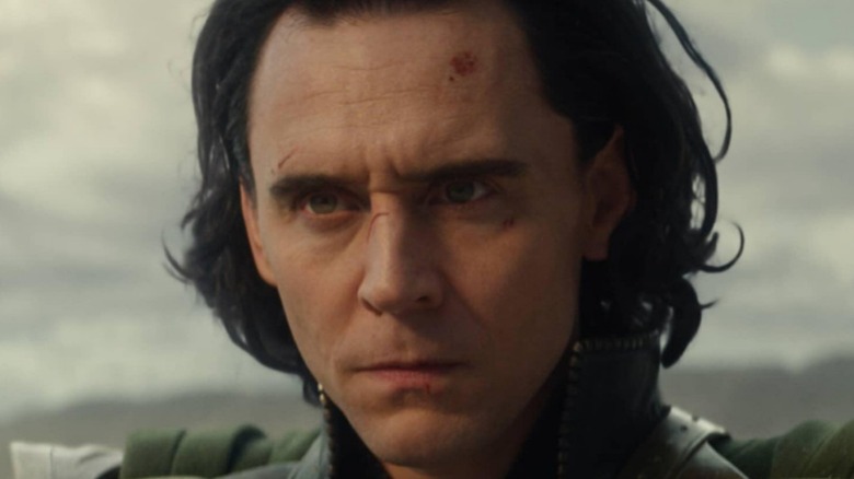 Loki looking angry