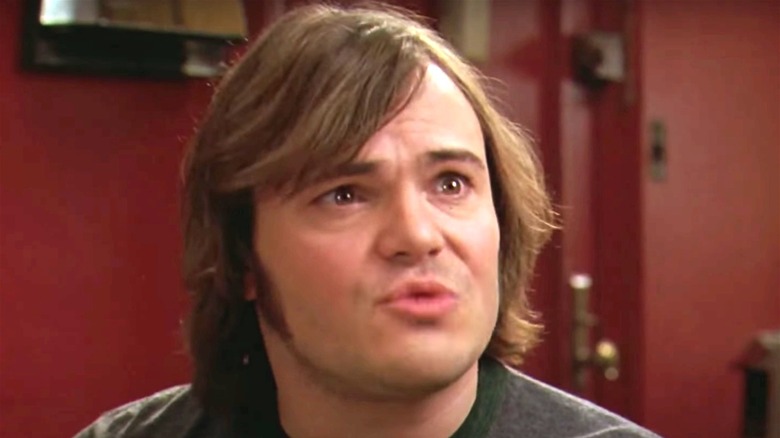 Jack Black making faces