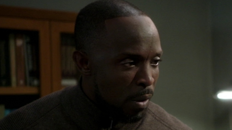Michael K. Williams being serious