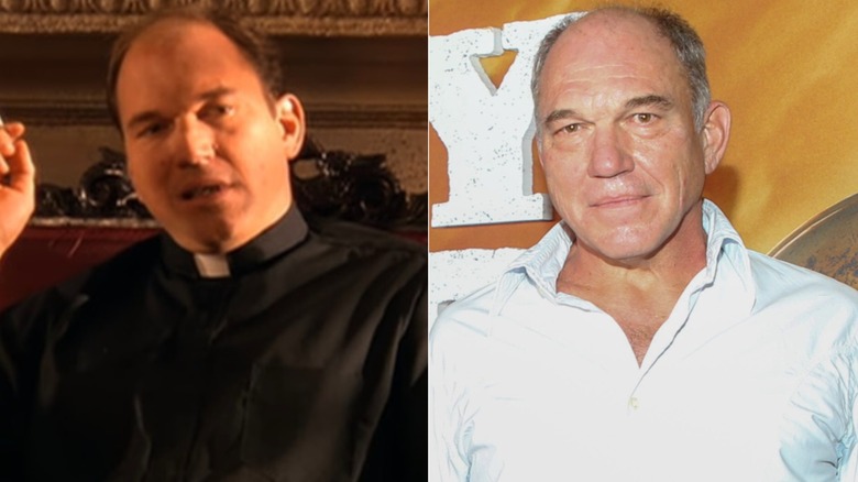 Father Sean from The Bernie Mac Show (left); actor Wade Williams (right)