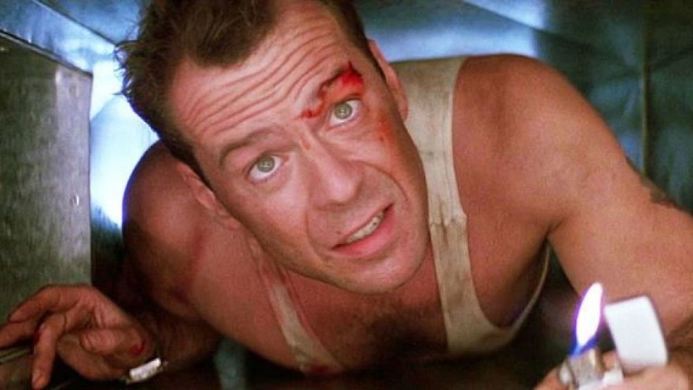 Bruce Willis in Die Hard