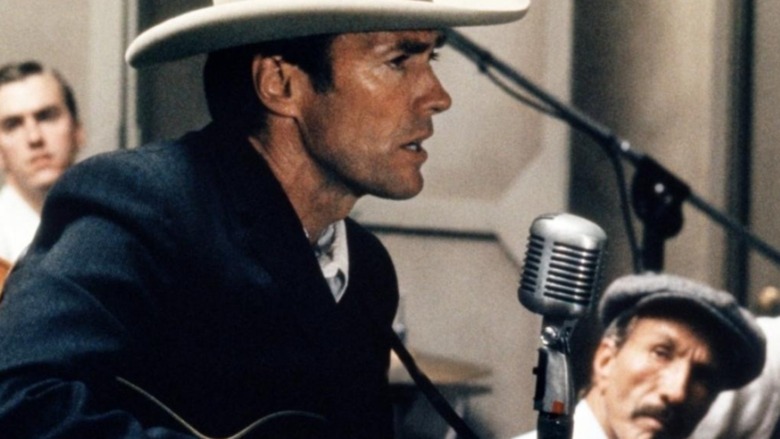 Clint Eastwood singing