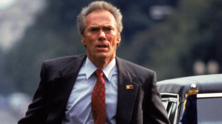 Clint Eastwood running