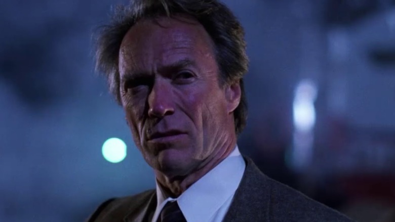 Dirty Harry squinting