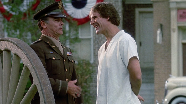 Al and Sam switch places. Al's in the past. Sam's a hologram.