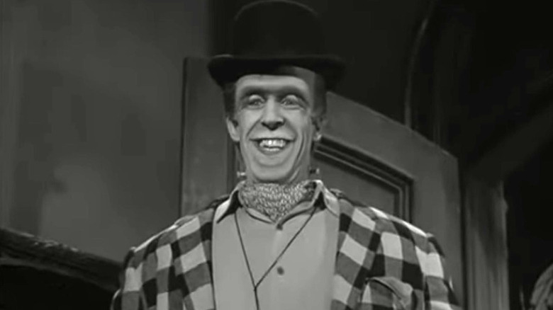 Charlie Munster smiling