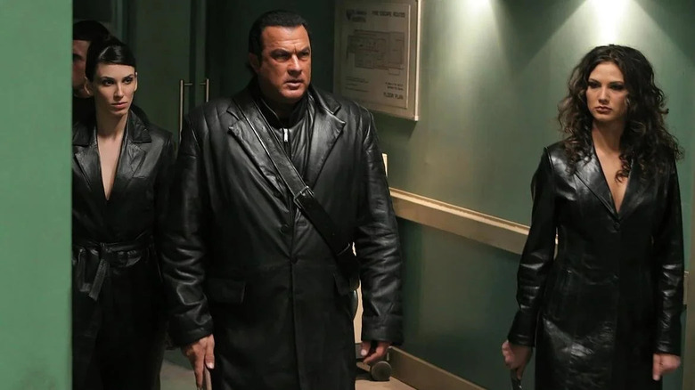 Steven Seagal in Against the Dark