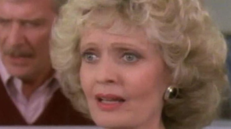 Florence Henderson wearing earrings