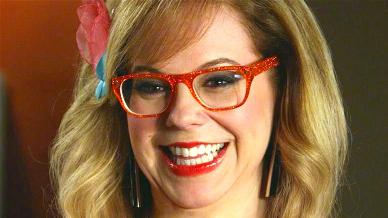 Criminal Minds Penelope Garcia red glasses smiling