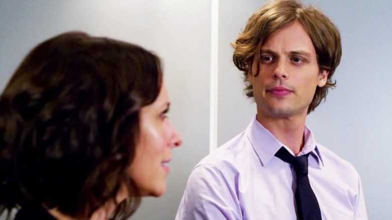 Kate and Spencer talking