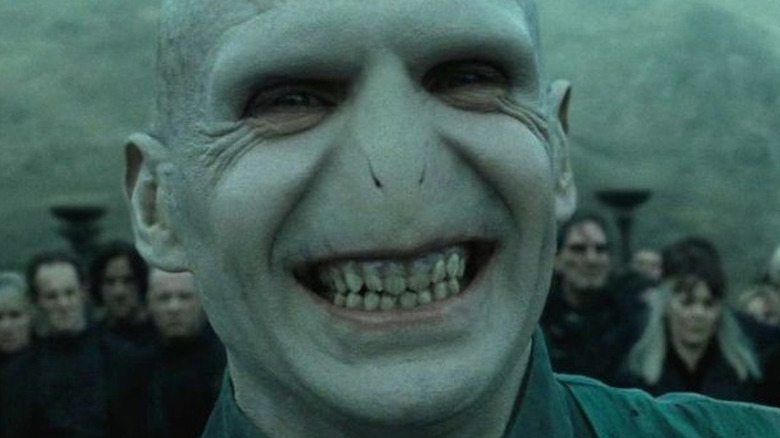 Lord Voldemort smiling