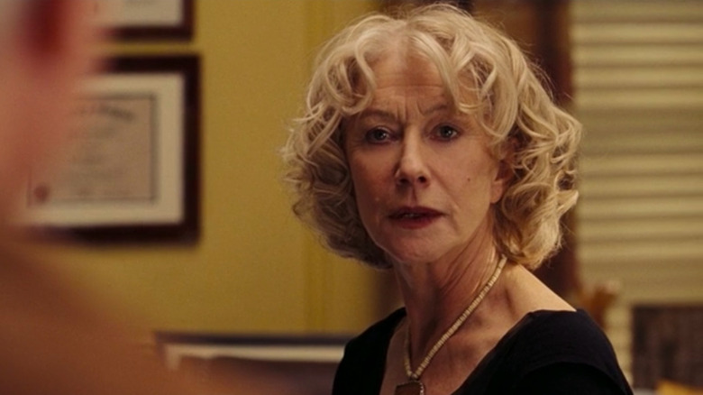 Ben's mother looking perturbed