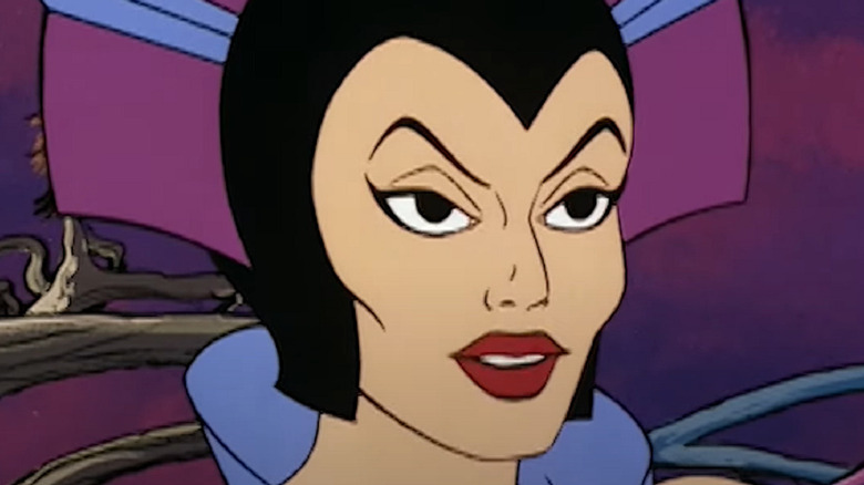 Evil-Lyn smiling