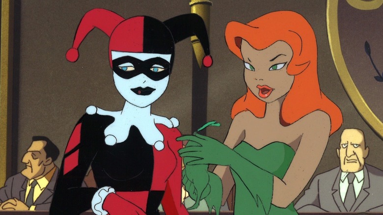 Harley Quinn and Poison Ivy in Batman the Animated Series 