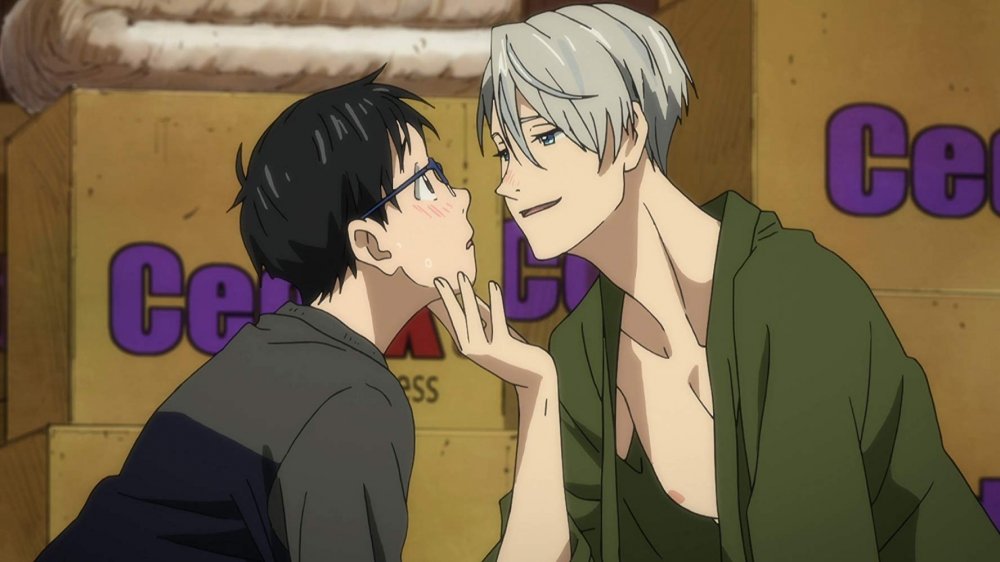 Scene from Yuri on Ice