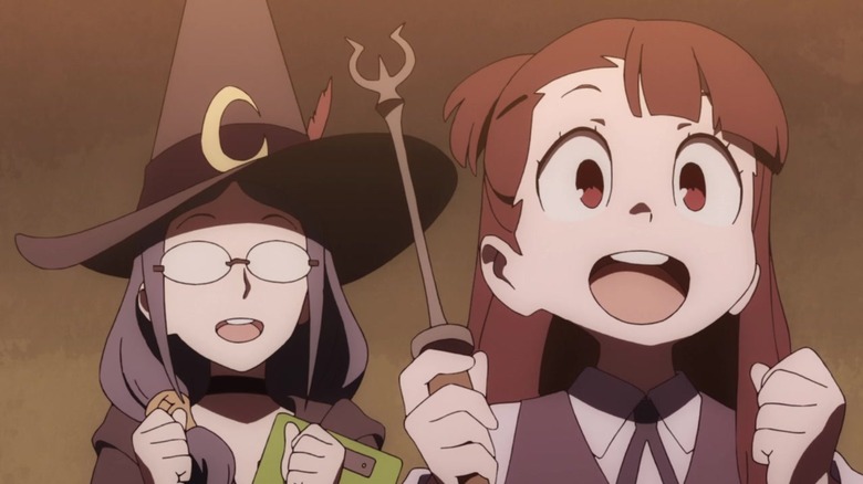 Professor Ursula teaching Akko