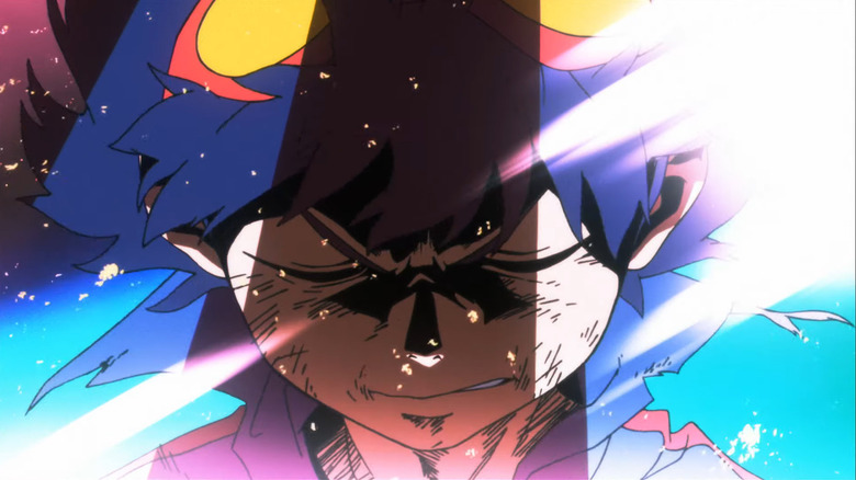 Simon the Digger grimacing