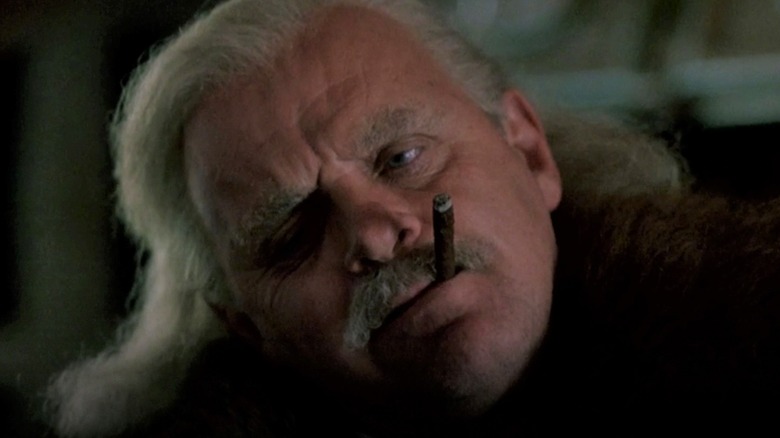 Colonel William Ludlow with cigar