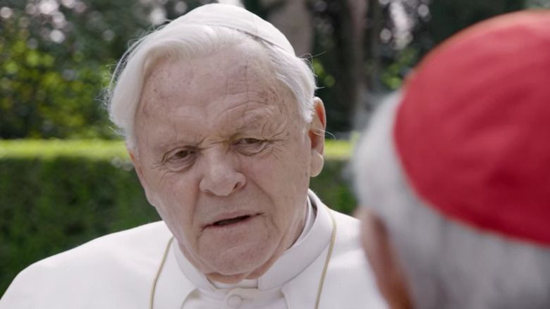 Anthony Hopkins as Pope Benedict XVI