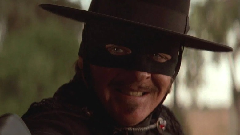 Don Diego de la Vega in Zorro mask