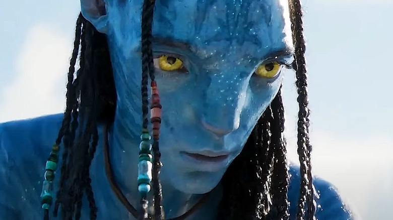 A Na'vi male in close up