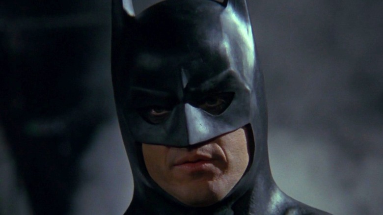 Batman brooding