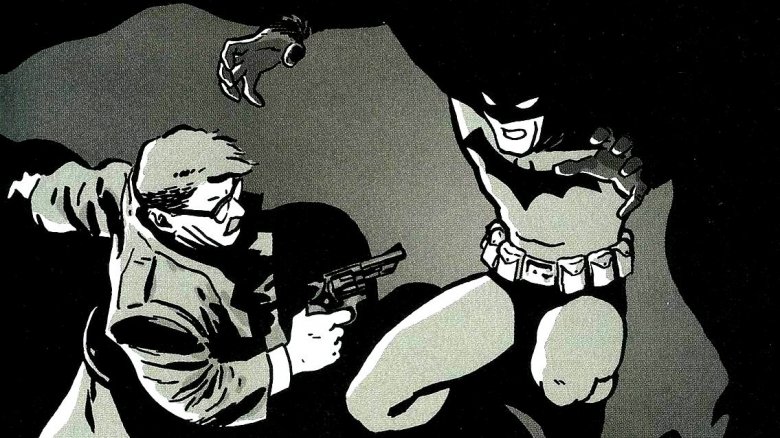 Batman and Jim Gordon in Batman: Year One