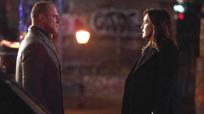 Olivia and Elliot reuniting