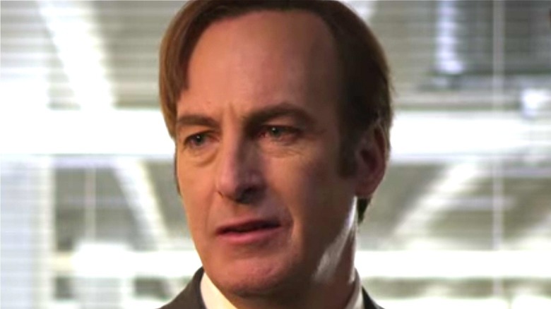 Jimmy looks upset on Better Call Saul