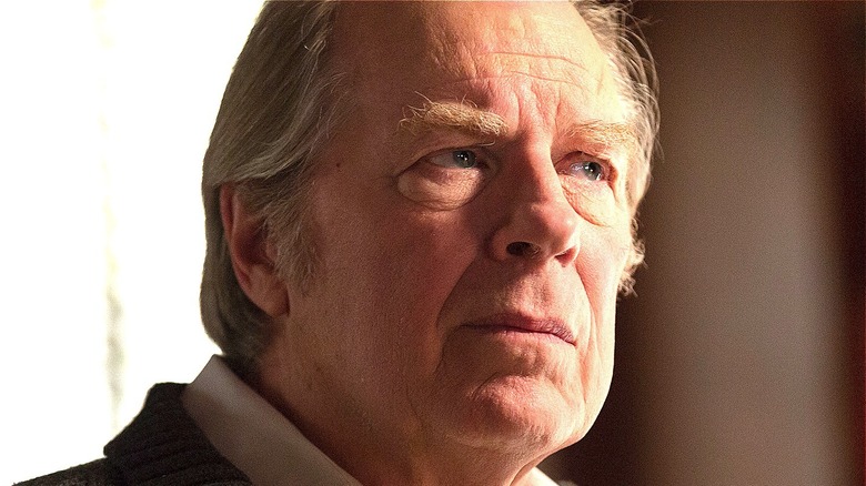 Chuck McGill looking upwards