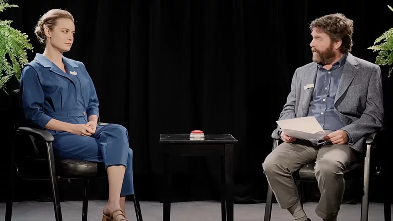 Between Two Ferns: Best Comments By Zach Galifianakis 4 Brie Larson on Between Two Ferns