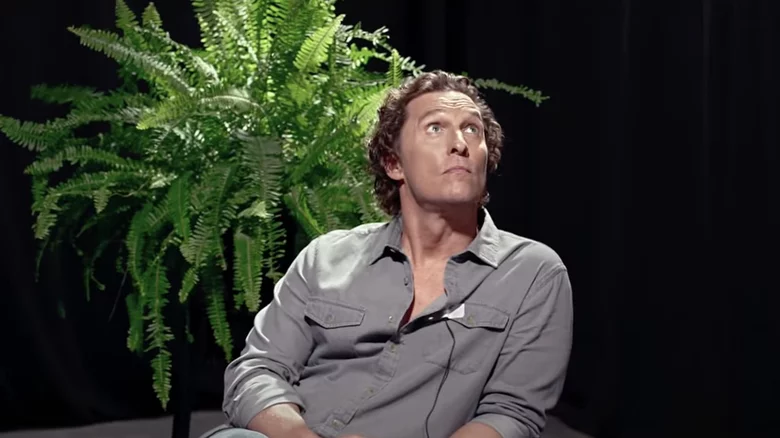 Between Two Ferns: Best Comments By Zach Galifianakis 5 Matthew McConaughey in Between Two Ferns