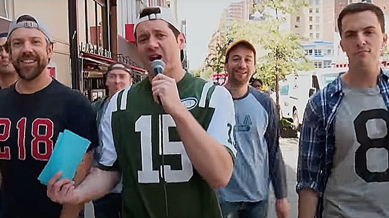 Billy Eichner with Jason Sudeikis and others