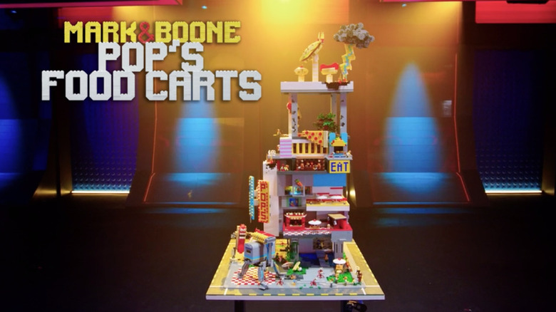 Pop's Food Carts Lego Masters build