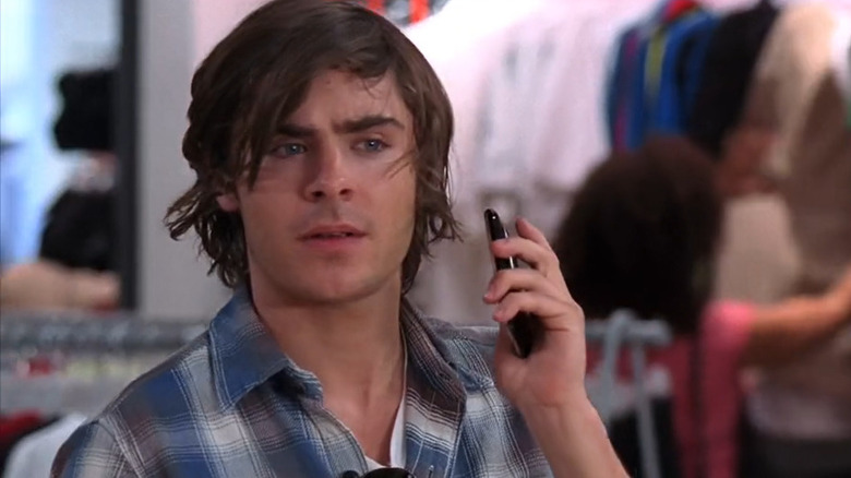 Zac Efron talking