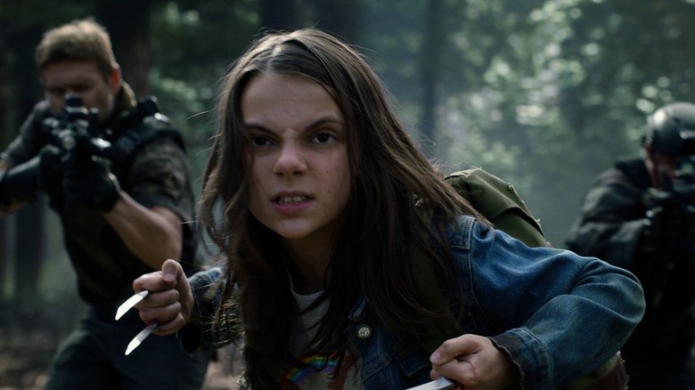 laura X-23 snarling