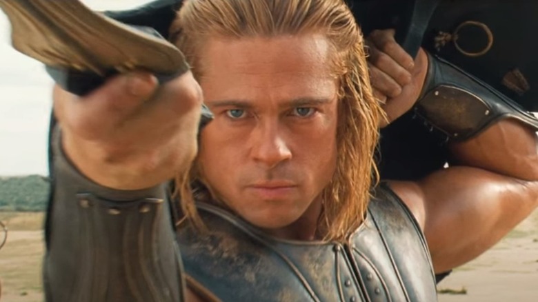 Achilles preparing to fight