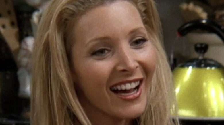 Phoebe Buffay smiling on Friends